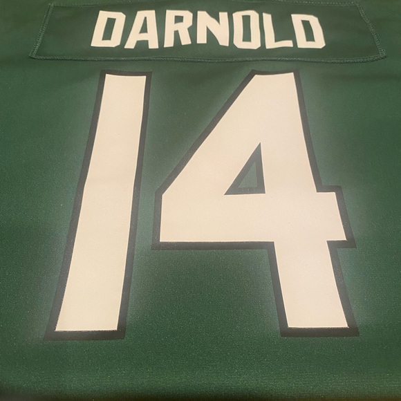 Sam Darnold #14 NY Jets Green Jersey - Picture 4 of 6
